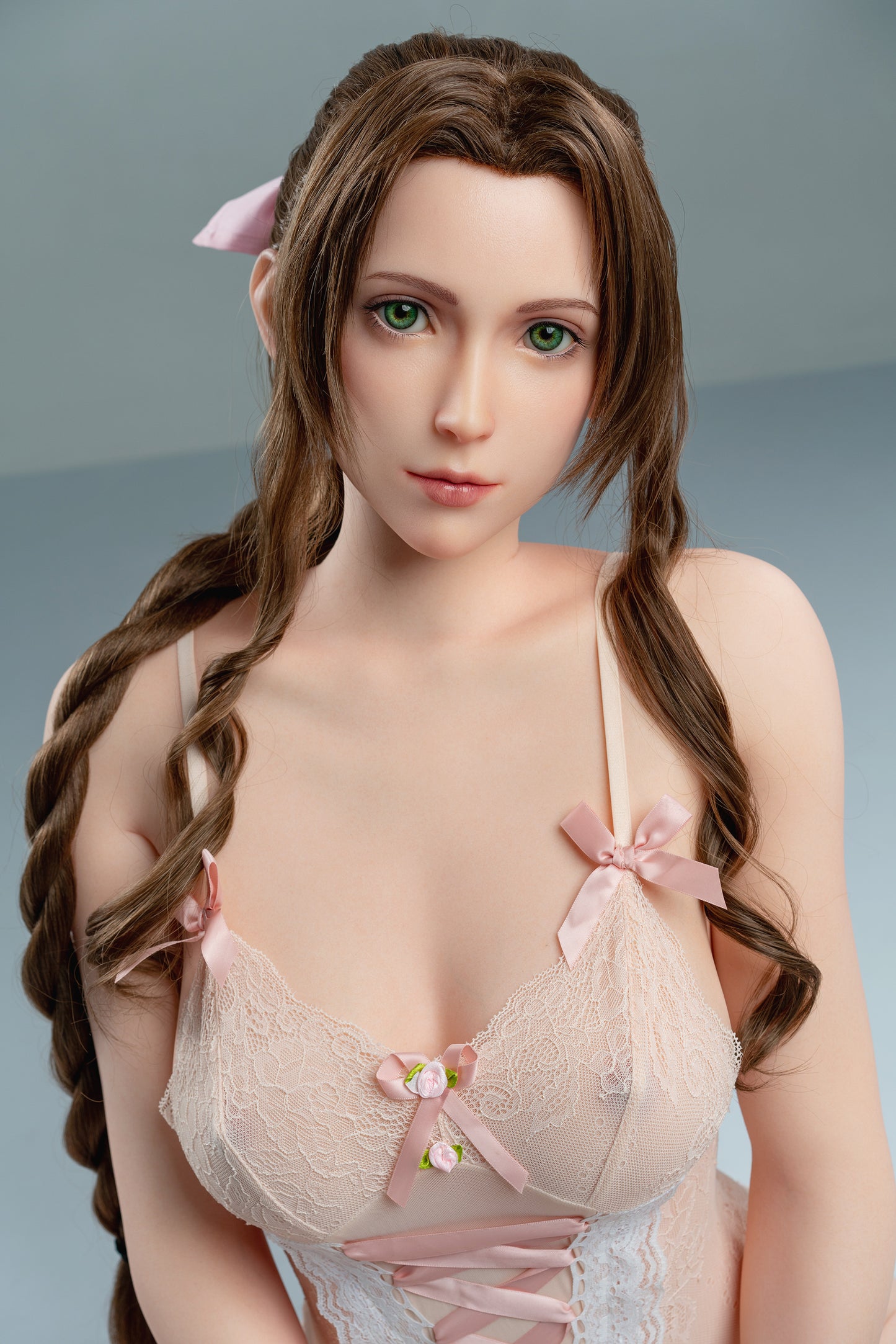 Game Lady Aerith 168cm/5'6" E-Cup Silicone