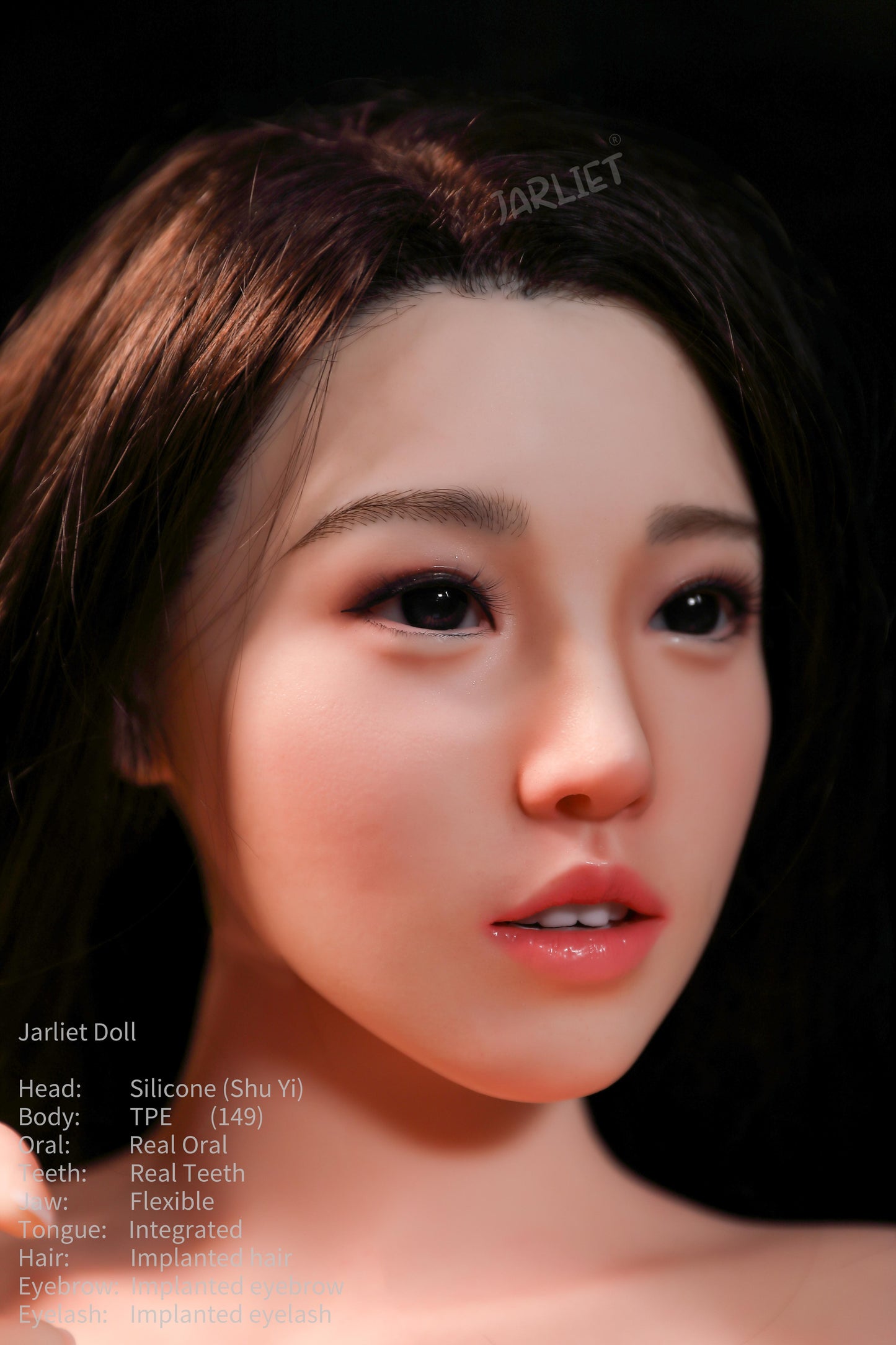 Jarliet 149cm/4'11" E-Cup Silicone Head TPE Body