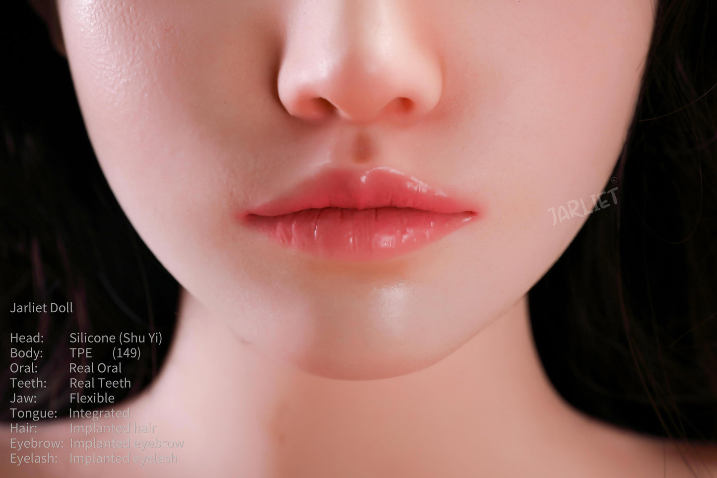 Jarliet 149cm/4'11" E-Cup Silicone Head TPE Body