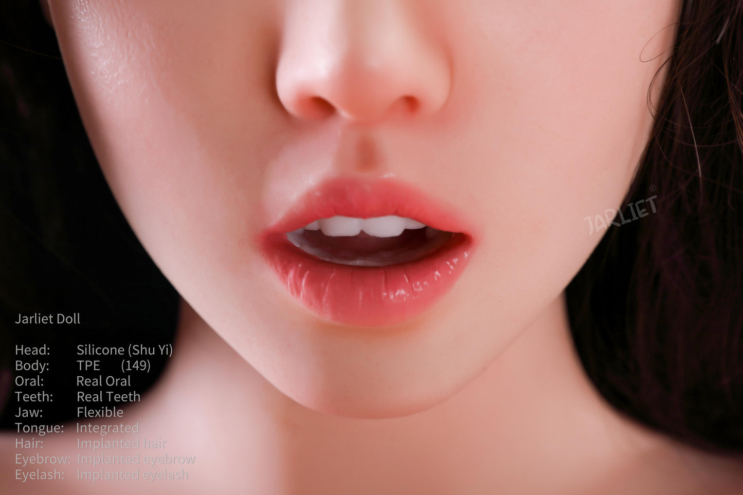 Jarliet 149cm/4'11" E-Cup Silicone Head TPE Body