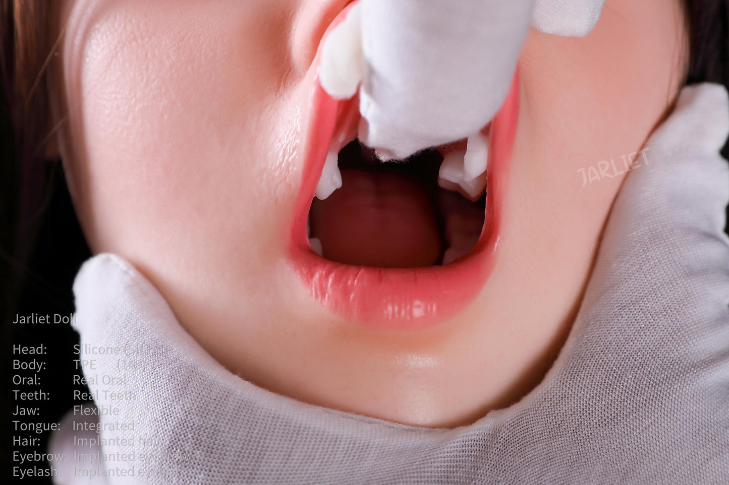 Jarliet 149cm/4'11" E-Cup Silicone Head TPE Body