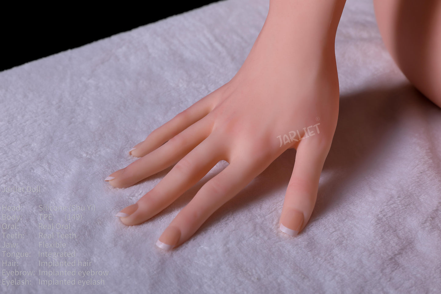 Jarliet 149cm/4'11" E-Cup Silicone Head TPE Body