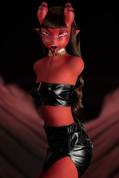 Climax Doll 110cm/3'7" A-Cup TPE Torso+Silicone Head