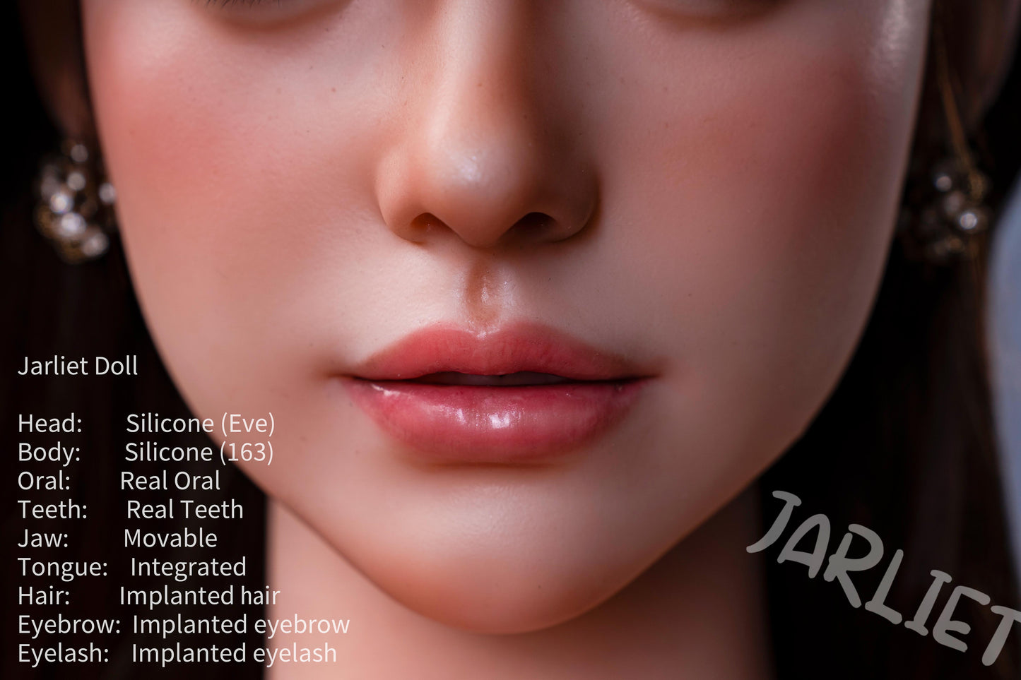 Jarliet 163cm/5'4" I-Cup Silicone Head TPE Body