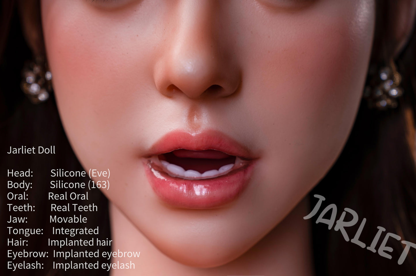 Jarliet 163cm/5'4" I-Cup Silicone Head TPE Body