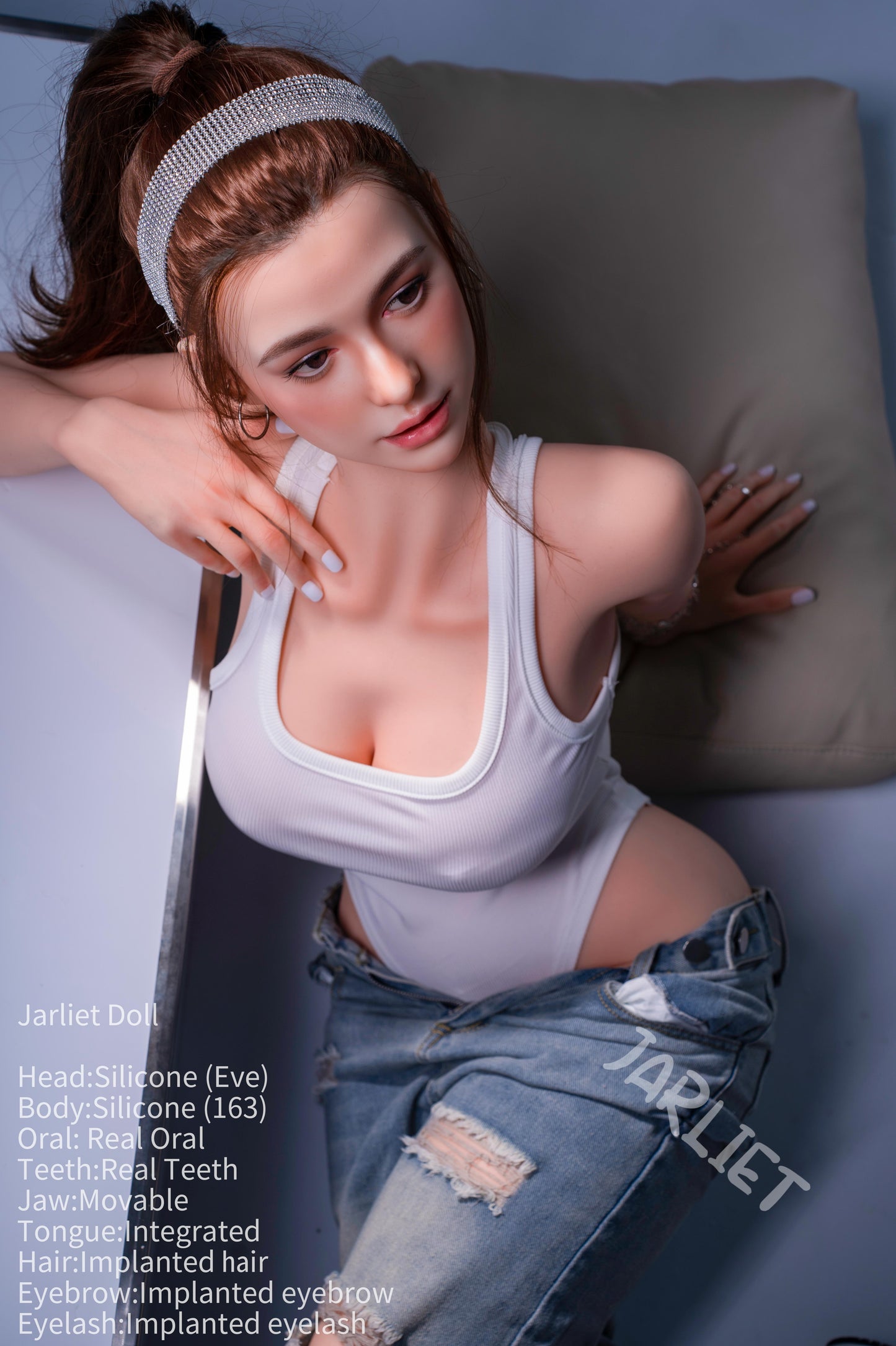 Jarliet 163cm/5'4" I-Cup Silicone Doll