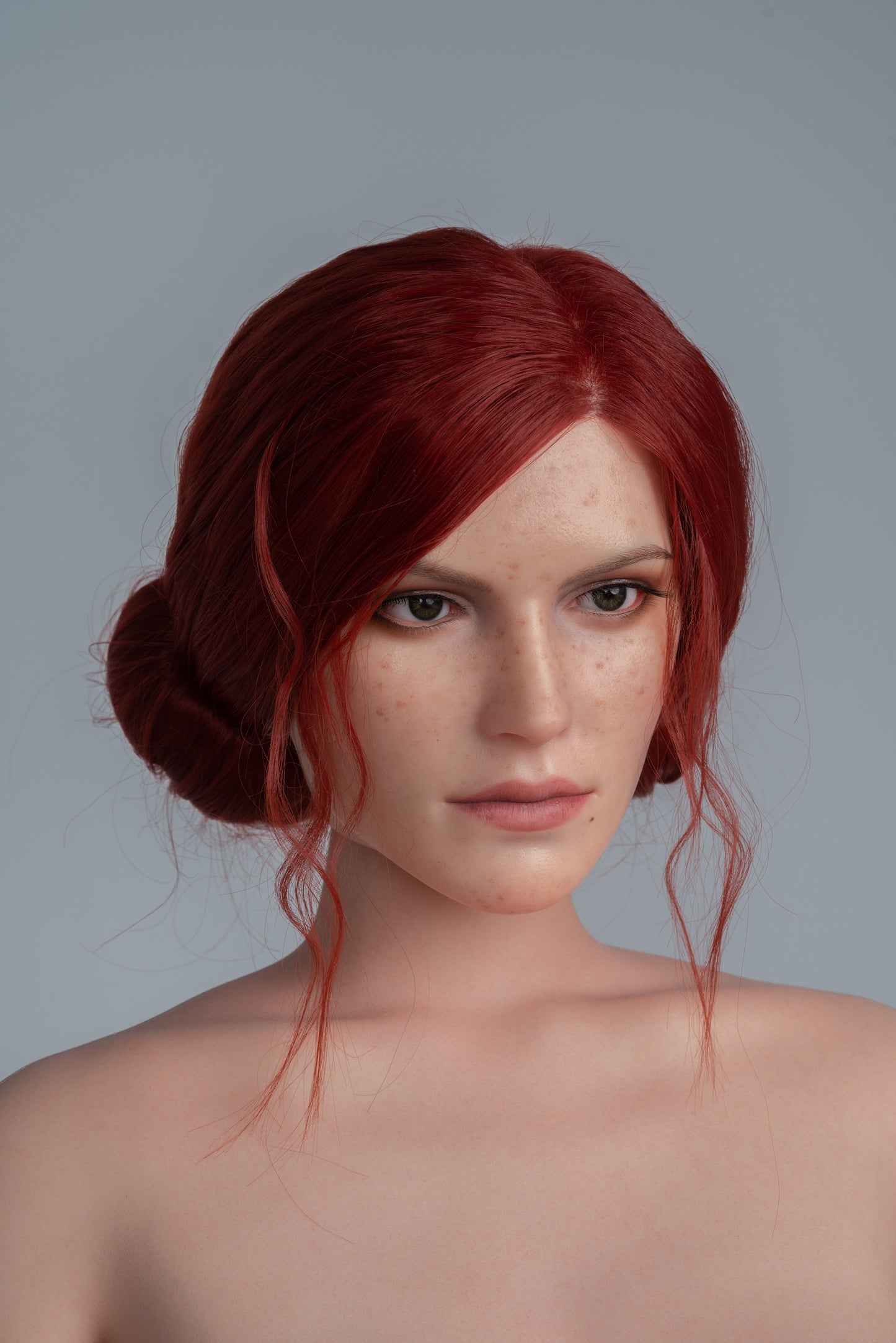 Game Lady Triss 168cm/5'6" E-Cup Silicone