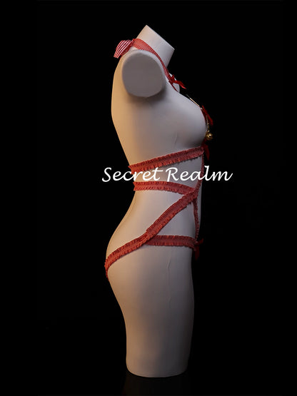 Bow Tie-up Lingerie Set