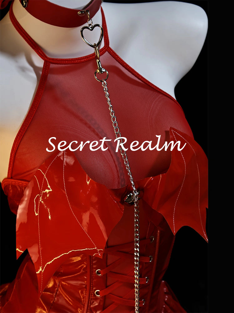 Sexy Little Devil Red Uniform Set