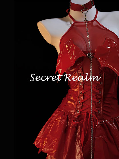 Sexy Little Devil Red Uniform Set