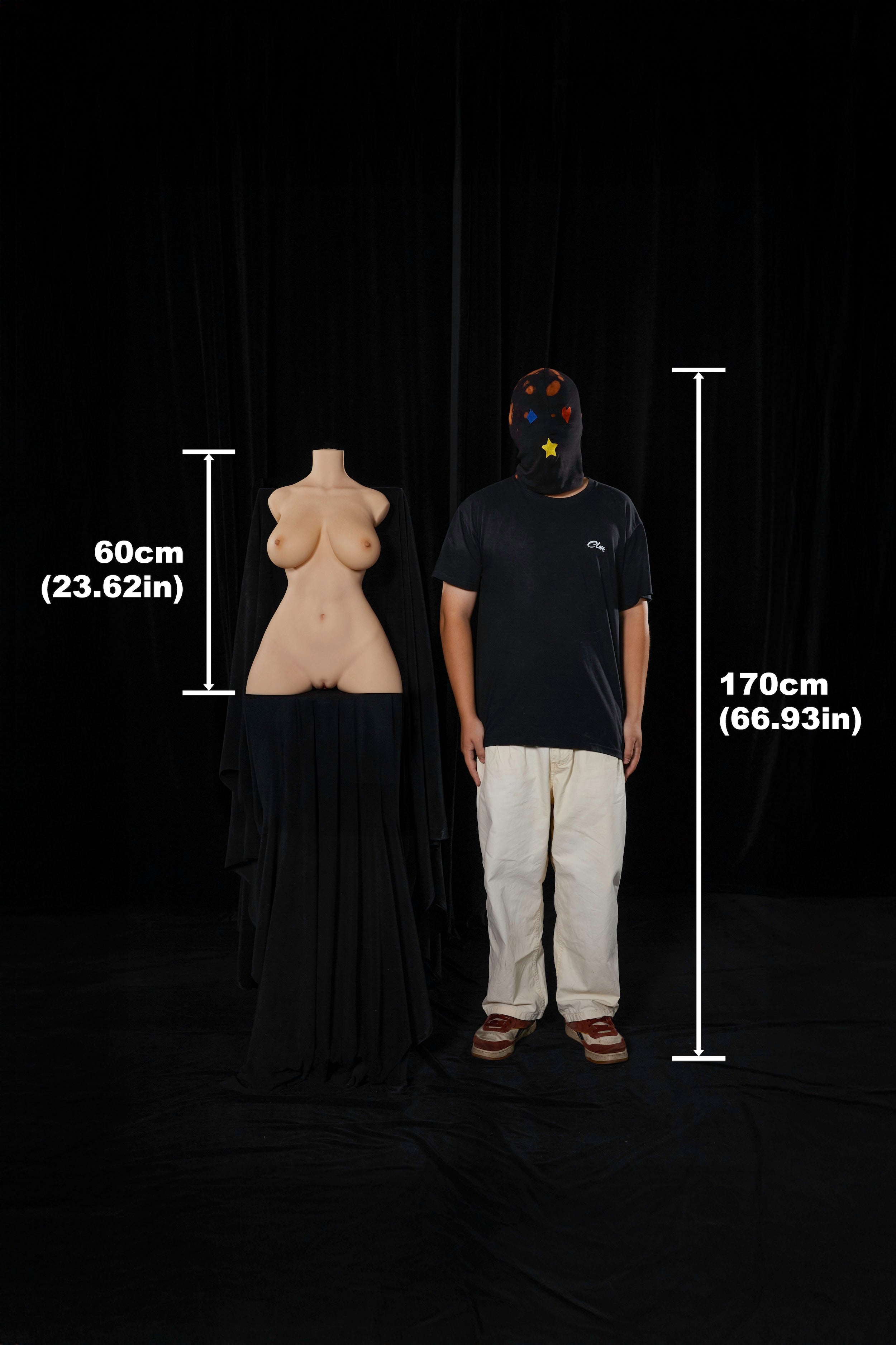 Climax Doll 60cm/1'11" E-Cup Silicone Torso #662