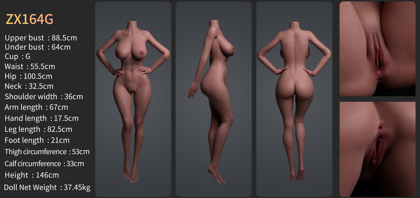 ZELEX SLE 164cm/5'5" G-Cup Silicone