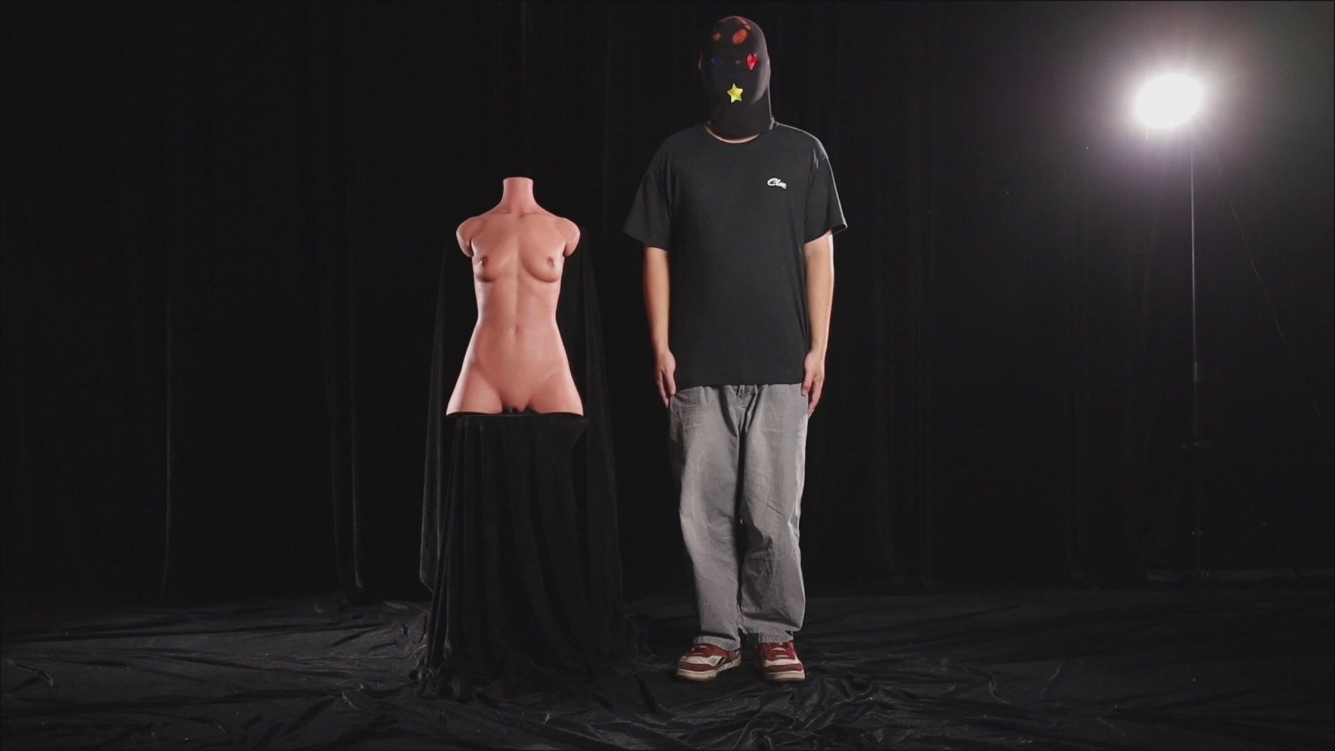 Load video: Climax Doll 60cm/1'11" A-Cup Silicone Torso #661